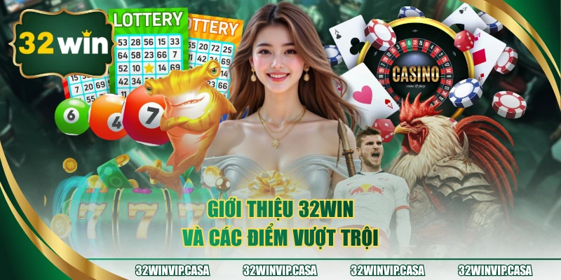Giới thiệu 32WIN và các điểm vượt trội